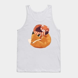 fox and red panda Tank Top